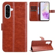 For Samsung Galaxy A56 case cover Full Cover Flip Leather Case Mobile Phone Case Samsung A56 5G 2024