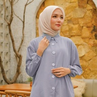 SET RAKANA - one set wanita kekinian korea hijab one set wanita korean style hijab kekinian pajamas 