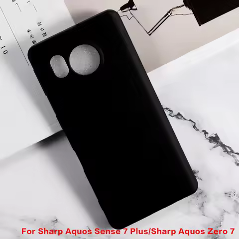 Matte Soft TPU Case For Sharp Aquos Sense 8 7 6 6S 4 3 Basic 2 Plus Lite 5G Silicone Slim Back Cover