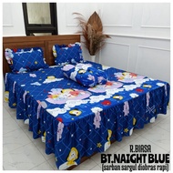 Sprei Rumbai Biasa Karakter BTS Sprei Rumbai Biasa Karakter BT21 Sprei Rumbai Biasa Karakter BT 21 M