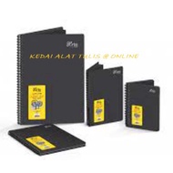 Campap Arto Wire-O Black Paper Sketch Book A4 / A5- 140gsm/40's