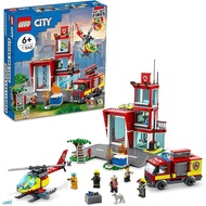 LEGO City Fire Station Set 60320 with Garage,