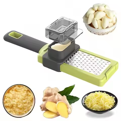 Multifunctional Garlic Grinder Handheld Vegetables Shredded Garlics Paste Ground Grinders Baby Fruit