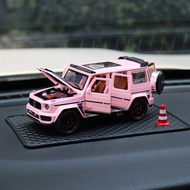 G800 Brabus Alloy Model Car Decorations ของตกแต่งรถยนต์สุดหรูสำหรับผู้ชาย ชิ้นส่วนภายในรถ ชิ้นส่วนติ