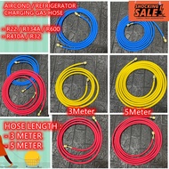 ⚡️SHOCKING SALE⚡️5 Meter / 3Meter Charging Gas Hose CONNECTION GAS MANIFOLD AIRCOND/REFRIGERATOR COM