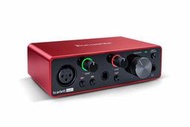 【WowLook】全新 三代 二代  Focusrite Scarlett solo 錄音介面卡  USB