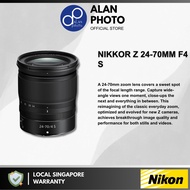 Nikon NIKKOR Z 24-70mm F4 S Lens for Nikon Z9 Z8 Z7 ii Z6 ii Z5 Zfc Z30 | Nikon Singapore Warranty