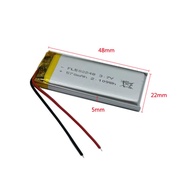 502248 can use model  552250 3.7V 570 mAh Lithium Polymer Li-Po
