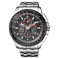 現貨 觀塘門市 CITIZEN PROMASTER SKY JY8069-88E Eco-Drive Chronograph World Time Titanium Watch
