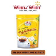 888 Teh Wangi Ros Pot Bag (2g x 40 Sachets)