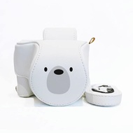 Canon eosR10 camera case R50 mirrorless case base white accessories cute female R50 leather case bag