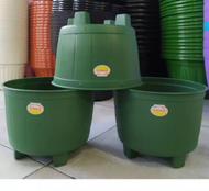 Obral 3 pcs pot bunga trixy diameter 20cm tinggi 15cm / pot tanaman / pot lusinan / pot tawon terla