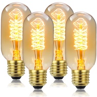 Best-Selling Edison Bulb A60 ST64 T45 G80 G95 Gold 220V110V Antique Lamp Retro Lamp