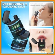 Pek Liver Cleansing Nasal Herbal Box Double-hole Refreshing Stick Sleepy Driving Cool Oil Anti-sleeping Nose Stick Pek Double-hole Flip-top Nose-opening Refreshing Stick bri