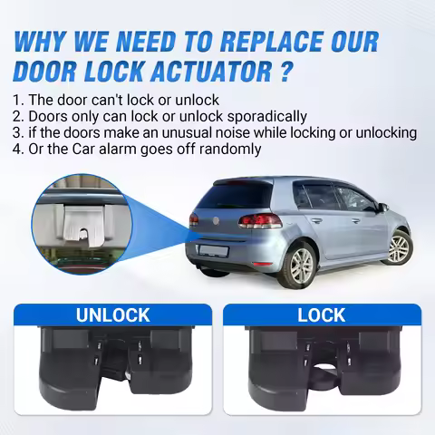 CNSPEED Rear Boot Lock Latch 5K0827505A 1K6827505E 5M0827505E For VW Golf 5 6 Passat B6 B7 Polo Tigu