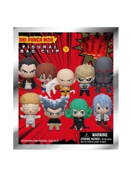 1PC Móc khóa One Punch Man Series được cấp phép chính thức Túi ẩn Hình nhỏ bí ẩn Ngẫu nhiên Hình hàn