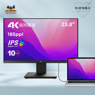 【好康】優派23.8英寸4K IPS視網膜屏HDR升降旋轉電腦顯示器VX2479-4K-HD