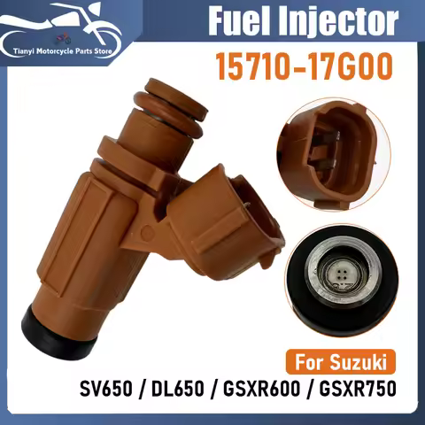 Motorcycle Fuel Injector Nozzle 15710-17G00 For Suzuki SV650 DL650 V-Strom GSXR600 GSXR750 2003-2007