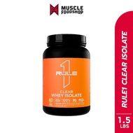Rule1 R1 Clear Whey Protein Isolate Size 1.5 Lb.clear
