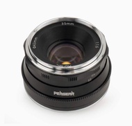 🔥全新 35mm F1.6 Pergear 手動對焦 固定鏡頭 Manual Focus Prime Fixed Lens 適用於 Sony E-Mount Cameras NEX-5 NEX-C3 