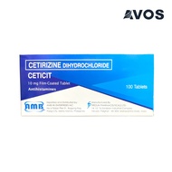 CETICIT Cetirizine Dihydrochloride 10mg Film Coated Tablet