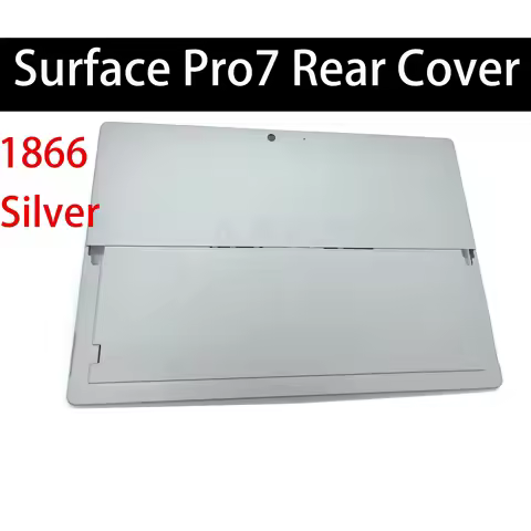 For Microsoft Surface Pro 7 1866 Rear Cover Battery Housing Chassis Cover Holder Silver