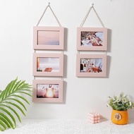 Wall Hanging Hanging Photo Frame Photo Wall 20cm Double Triple Photo Frame Empty Frame Combination P