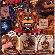 GANTUNGAN Freddy's fidget clicker | 3D clicker fidget clicker keychain | Fidget clicker | Clicker Ke