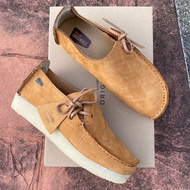 [READY STOCK] CLARKS LUGGER 14 Genuine Yellow Leather SHOES S1710001 KASUT KULIT LELAKI MEN MAN SHOE