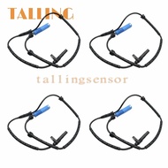 4PCS 34523405906 Front Rear Left/Right ABS Wheel Speed Sensor For BMW X3 2.5 Si 3.0sd E83 F25 2004
