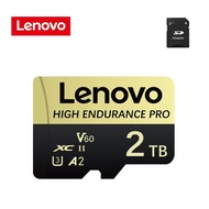Lenovo การ์ดไมโคร TF 2TB ของแท้การ์ด SD 128บรรจุการ์ด Class10 U3 A1ความเร็วสูงขนาดเล็กการ์ด SD กล้อง