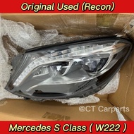 Mercedes W222 Headlamp / Headlight Mercedes S400L Mercedes S450L Headlamp / Headlight Recond