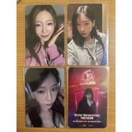 SNSD Taeyeon photocard