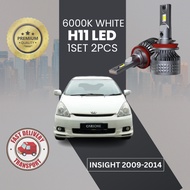 HONDA INSIGHT 2009-2014 H11 SUPER POWER CAR LED HEADLIGHT LED HEADLIGHT BULB 2PCS 6000K MENTOL LED C