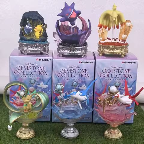 Pokemon Dream Box Pikachu Gangar Ladyas & Latios Blind Box Animation Character Toys Hand-held Childr