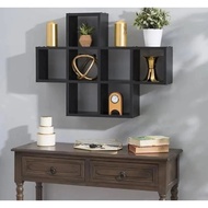 Juno Sofa 7-Drawer Wooden Wall Shelf CTKT519 Size 80x15x60cm