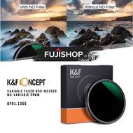 Lenas Knf K&F Variable Fader Nd8-Nd2000 Mc Variable Nd Filter 55Mm