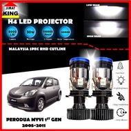 PERODUA MYVI 1ST GEN 2005-2011 Headlight Lampu LED Kereta Car LED Mini Projector H4 LED Headlight Pr