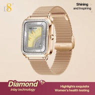 D8 Smartwatch (Answer/Make Call), 1.59" Smartwatch For Women Women IP68 Waterproof, The Bezel Is Emb