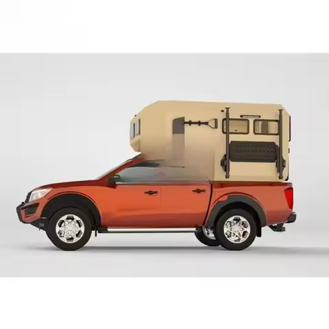 Aluminum 4x4 Travel Pickup Camper Truck Trailer For Sale
