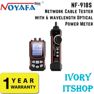 NOYAFA NF-918S Network Cable Tester with 6 wavelength Optical Power Meter