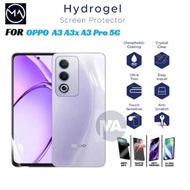 LAYAR Oppo A3 A3x A3 Pro 5G Clear HD Blue Matte Spy Privacy Hydrogel Screen Protector Screen Protect
