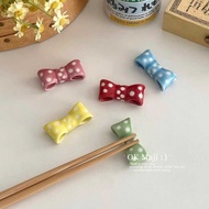 Creative Chopstick Rest Holder Exquisite Cute Chopstick Rest Household Ornaments Chopstick Rest Cera