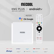 MECOOL KM2 PLUS DELUXE 4K Android 11 Certified TV BOX Google TV D0by Atm0s DDR4 4GB 32GB 1000M LAN WIFI6