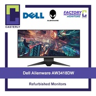 [Refurbished] Dell Alienware AW3418DW 34" Curved 120hz G-Sync IPS Gaming Monitor
