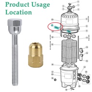 【Rockhouse】DEX2421J2 Clamp Nut & Bolt Replacement for Hayward Filters - Fits Multiple[New Arrivals H