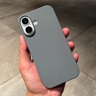 เคสโทรศัพท์ด้านหินทราย HOCE สำหรับ iPhone 17 Air 16 15 14 Plus 13 12 Mini 11 Pro XR X เคสอัลตราสลิมฝ