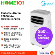 Midea Portable Aircon 12000BTU MPPFB-12CRN1