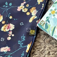 Koyu Hijab Segiempat Motif Viney Jepang Beauty Flower (Japan Series II)