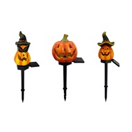Pumpkin Solar Lights Garden Light Halloween Ghost Lights Outdoor Decor Lights Ground Lighting Home D